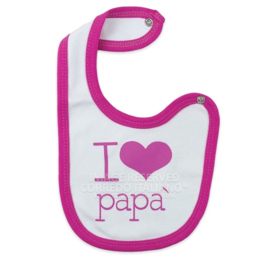 Bib in pure cotton art. TB281/2 2