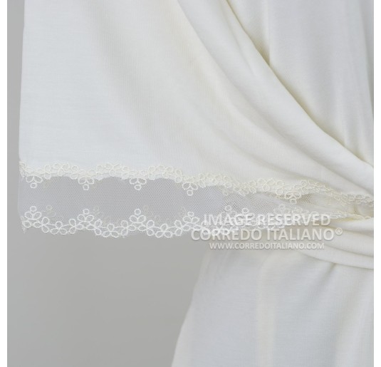 Eulalie - nightdress with lace 2