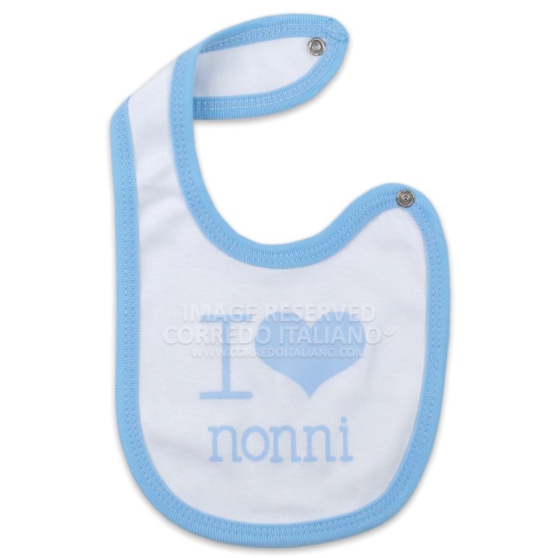 Bavetta I Love Nonni con chiusura clip art. TB280/3