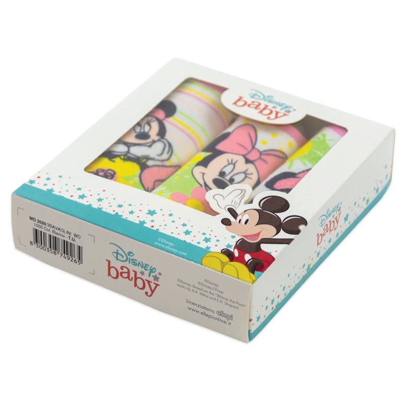 MICKEY MOUSE - 3 bibs set art. WD9553B