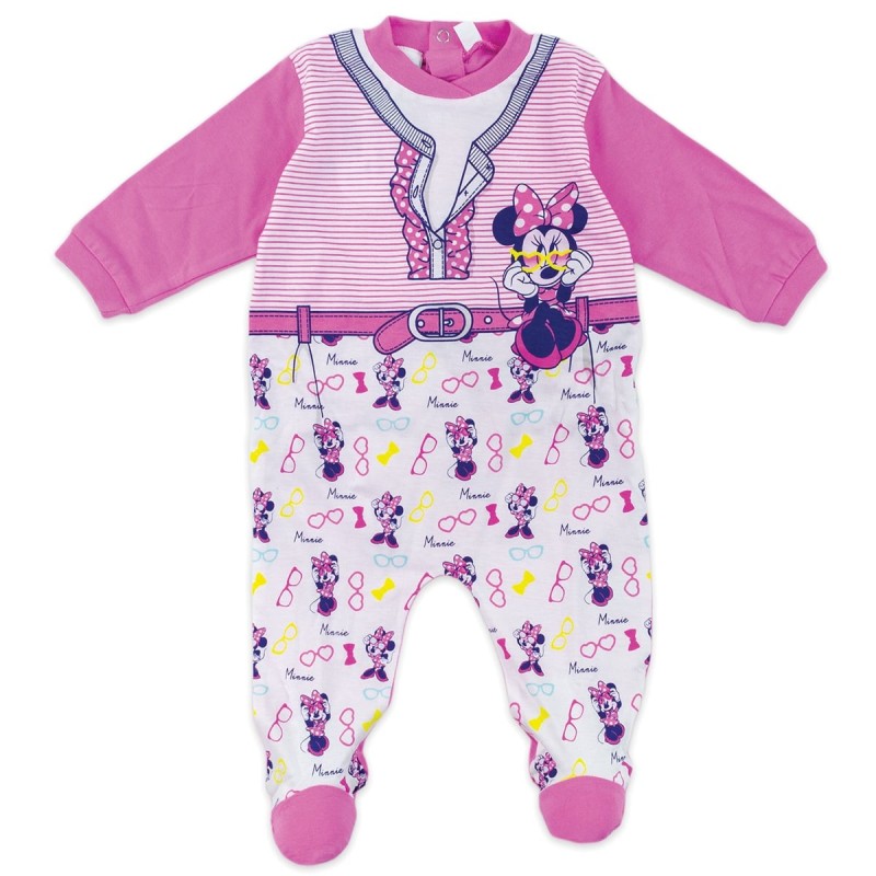 Minnie mouse newborn footie cotton art. 2891