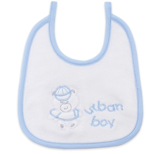 Chenille embroidered bib art. 1067 2