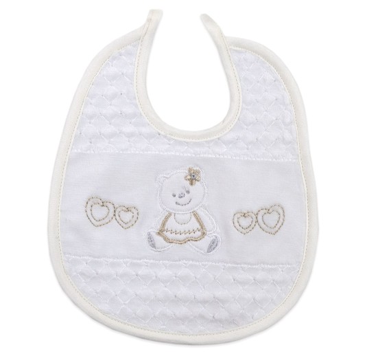 Chenille embroidered bib art. 1345 2