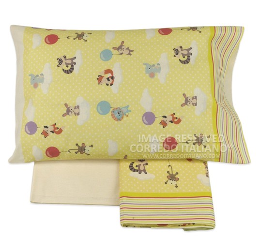 Cot bed sheet set Bimboline art. 019G