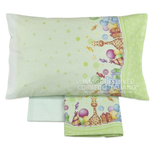Cot bed sheet set art. 007V