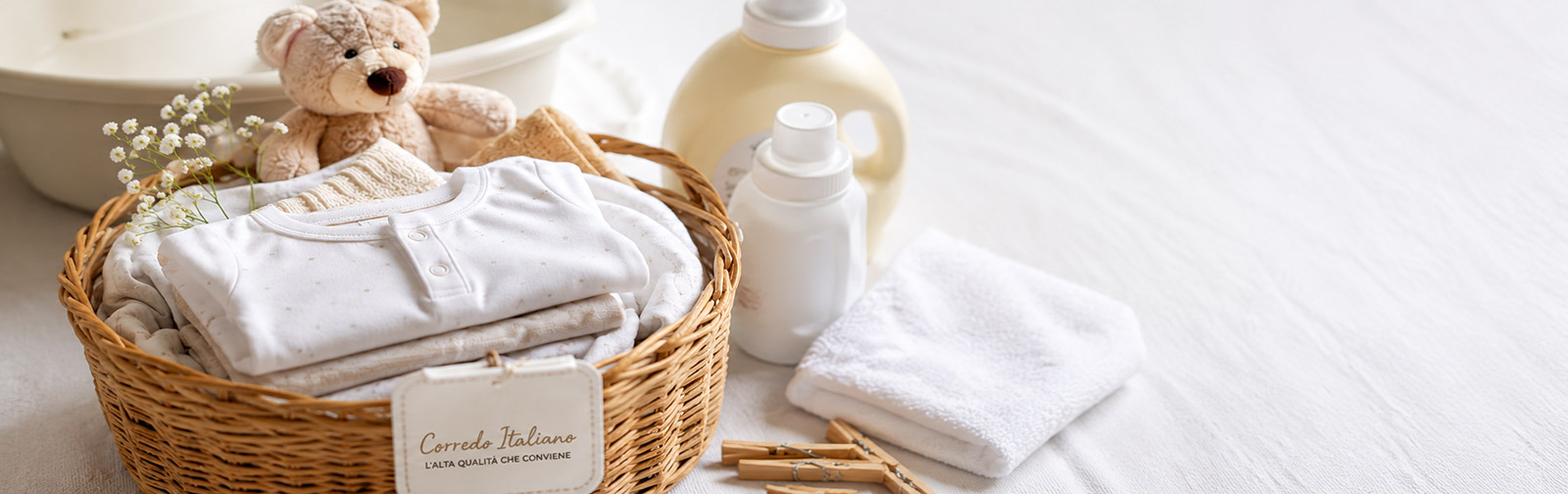Products for bath time and bedtime