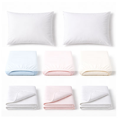 BABY PILLOWS &ndash; WATERPROOF SHEETS &ndash; FITTED SHEETS