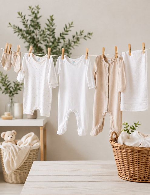 Basic cotton onesies